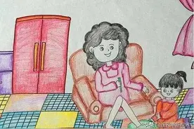 「少儿习作上头条」第一次给妈妈洗脚图片