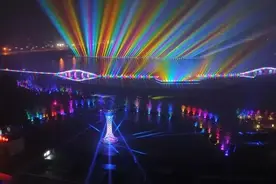 漯河这里将举行灯光秀图片