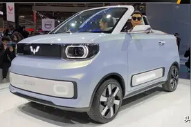 新车 | 满足你的个性需求，静态解析宏光MINIEV敞篷版图片