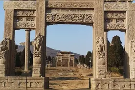 泰安金牛山下明代兵刑两部尚书萧大亨墓地风水形胜及其绝嗣之谜图片