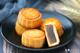 睦洲的豆沙月饼，甜腻的感觉依旧，却寻不到儿时的桂花香了图片