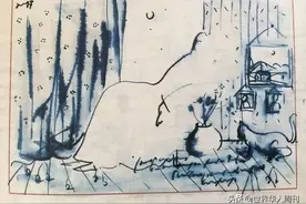 一名职业医生的天才画作：他死后，留在处方单上的涂鸦火了图片