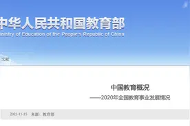 重磅！2020年全国教育事业发展情况公布图片
