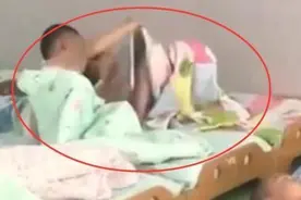 幼儿园午休“男女混睡”，男孩暖心举动，家长却直呼：这怎么能行图片