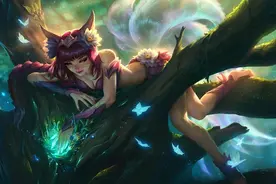 LOL神秘的永恒之森系列皮肤鉴赏——阿狸图片