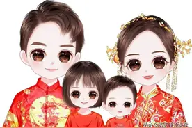 换个头像吧，温馨有爱的全家福头像，满满的幸福感图片