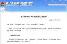 1+X职业技能等级的职业方向有哪些图片