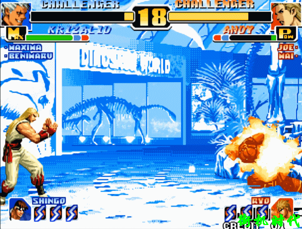 经典街机《拳皇》将BOSS必杀技完整吃下去，伤害到底有多恐怖