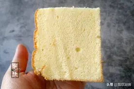 蛋糕塌陷成饼，腥味重，湿粘不熟，这些点注意到，蛋糕暄软长得高图片