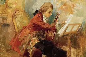 「特别推荐」莫扎特g小调第一号钢琴四重奏，至真至美，回味无穷图片