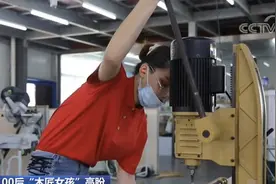 遇见你丨00后“木匠女孩”高盼逐梦世界技能大赛 梦想成为顶尖木工图片