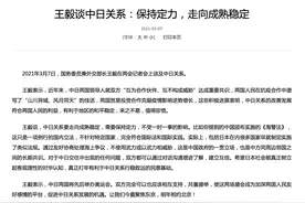 王毅谈中日关系：两国人民在抗疫合作中谱写了“山川异域、风月同天”的佳话图片