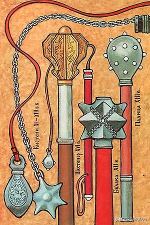 来瞧瞧战斗民族中世纪的武器和盔甲介绍吧