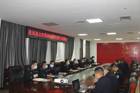 扶风县公安局来武功县公安局开展学习交流活动图片