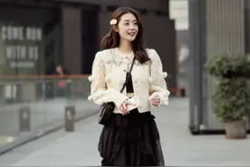 成都街头好多“软妹子”，堪称街拍中的“清流”，个个清纯又甜美图片