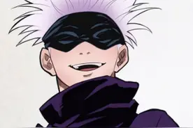 不同漫画风格的五条悟，JOJO版神似茸茸，火影版是卡卡西？图片