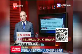 艾滋病全人群感染率万分之九，近7成经异性性传播视频封面