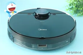 黑科技加持扫地机又添猛将，美的智能三合一擦地机器人M7实测图片