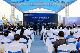 长江高科芯城项目在黄陂武湖街正式开工建设图片
