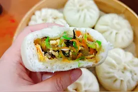 蒸素馅包子，谨记“2不放，加3样”，包子蓬松不塌，馅料鲜美图片