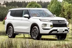 山猫变“猛虎”？新三菱帕杰罗车展亮相，2.4T+8AT，竞争途乐图片