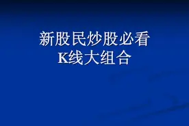 把k线玩到极致——最新k线组合交易图谱图片
