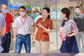 翔安区实验学校：又是一份浓情厚爱——市教工委副书记施琦婷一行莅临我校检查图片