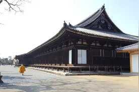 三十三间堂是日本古建筑，也是京都最精彩的寺院建筑图片