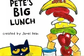 英文有声绘本《Pete's Big Lunch》皮特的丰盛的午餐图片
