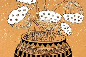 儿童画教程｜创意线描画莲蓬，又简单又有趣图片