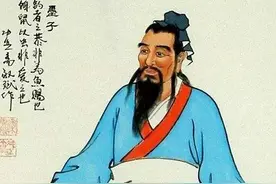 战国时期墨子，墨家学派创始人，所创墨家可与儒家分庭抗礼图片