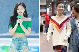 大骨架女孩竟然赢了纸片人？瘦成柴撑不起造型，上镜瞬间就被淹没图片