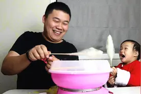 原来从小吃到大的“棉花糖”这么简单，自己在家做，好过瘾！视频封面