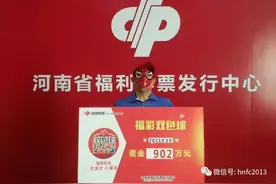 自选号码投注，信阳、洛阳彩民分别领走双色球一等奖图片