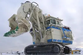 半天可铲平一座山，德国造出最大挖掘机，中国能超越它吗？图片