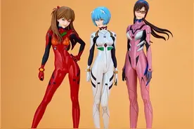 海洋堂推出EVA GIRLS明日香 真希波与明日香三款手办图片