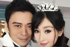 TVB这5位男星命真好，年近半百满脸褶子，还能娶到富二代娇妻图片