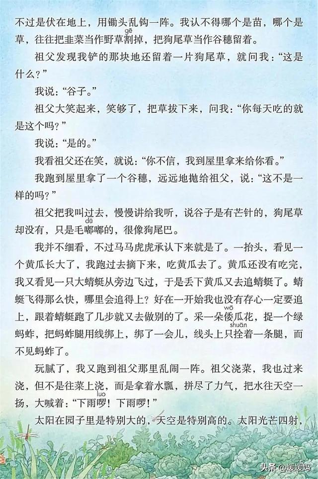 2021春季新部编版小学五年级语文下册电子课本