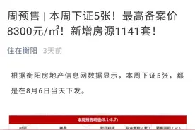 88㎡两房竟有双阳台！不到2个月，衡阳这个楼盘再次宣布加推图片