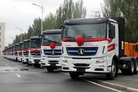 包头制造：北奔重汽牵引车成市场亮点图片