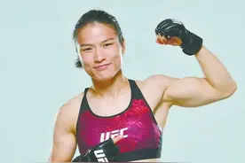 成功卫冕UFC女子草量级世界冠军，张伟丽有话想说图片