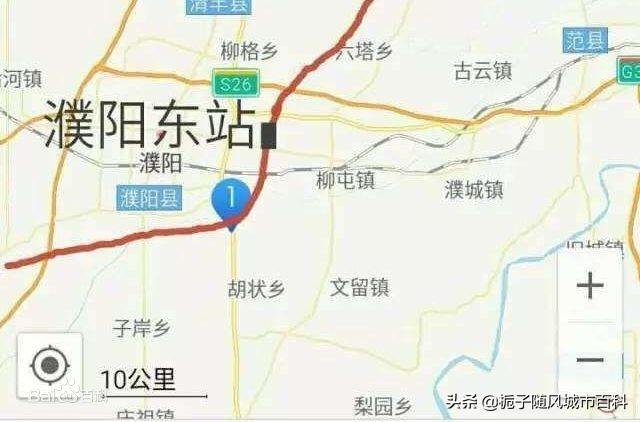 河南濮阳市未来重要的高铁车站——濮阳东站