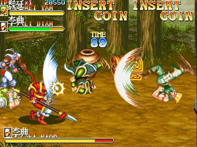 实锤了，街机游戏《三国志》所有招式都是抄袭的，当年还真没注意