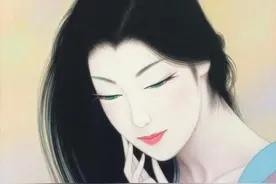 鹤田一郎：婉约妩媚的美人画图片
