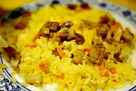 分享几种新疆常见的抓饭图片