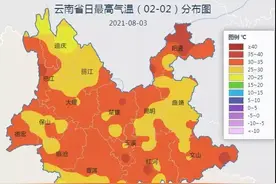 预警连发！昆明日最高温逼近30℃！全国易中暑地图出炉，云南上榜…图片