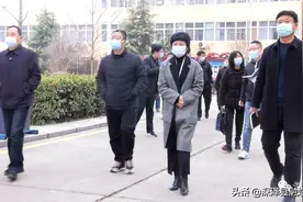 县长韩旭调研检查学校复学复课工作图片