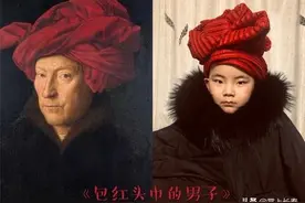 小学生世界名画模仿秀：个个都是演技派图片