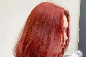 红橙色染了总跑色？微潮色实用染发技术，这样调色更纯正图片