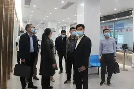 市政协领导莅临我中心调研疫情防控工作图片